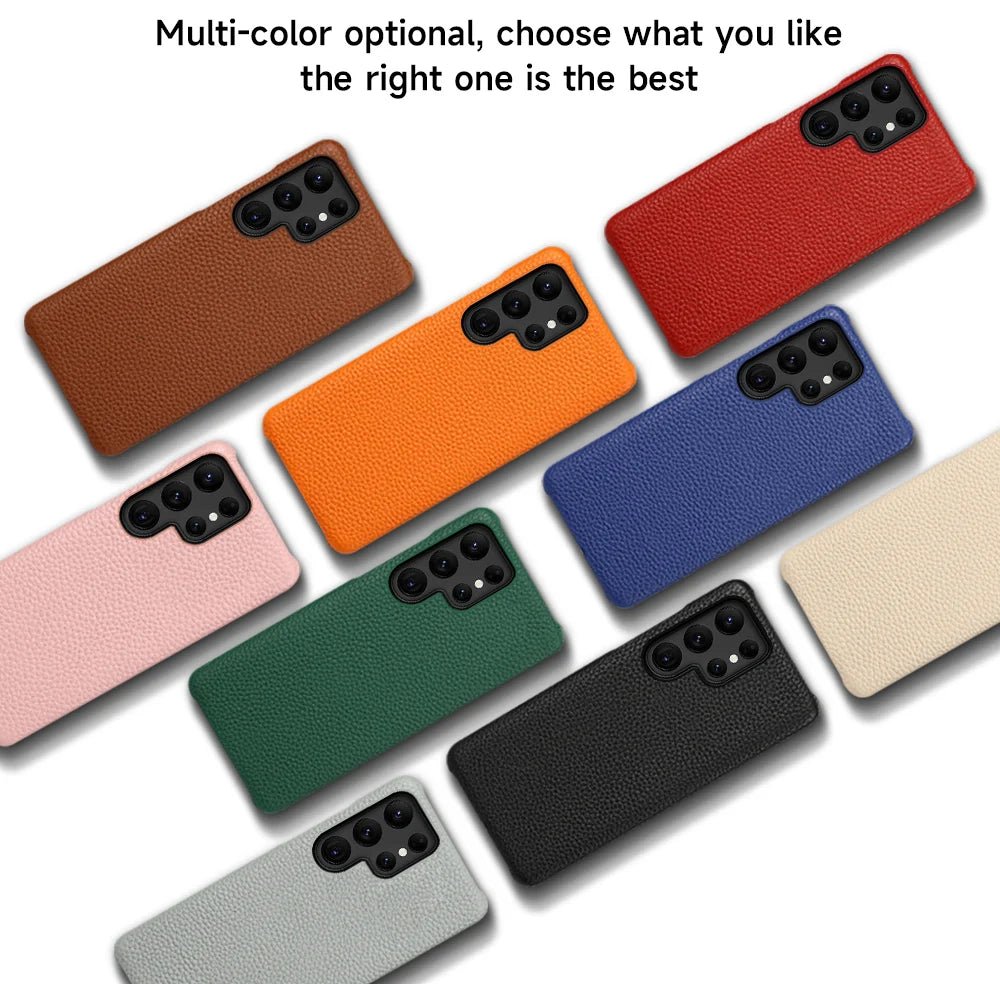 Leather phone case Samsung - Jali - #product_type