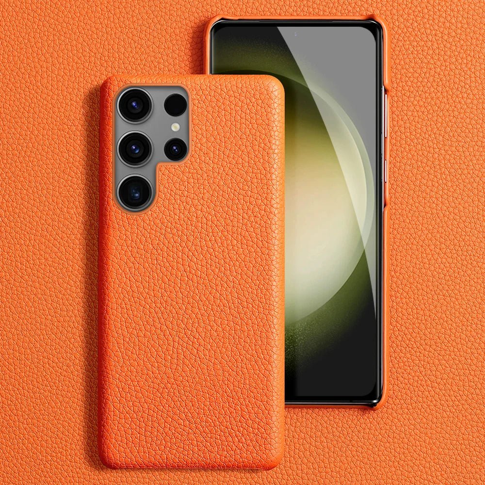 Leather phone case Samsung - Jali - #product_type