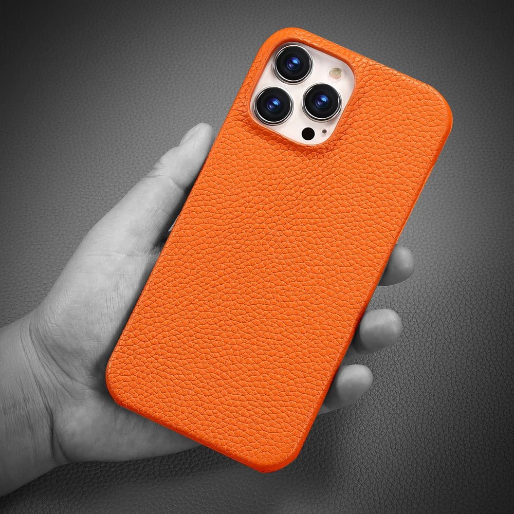 Leather Phone Case for Iphone 15, 14, 13 or 12 - Jali - #product_type