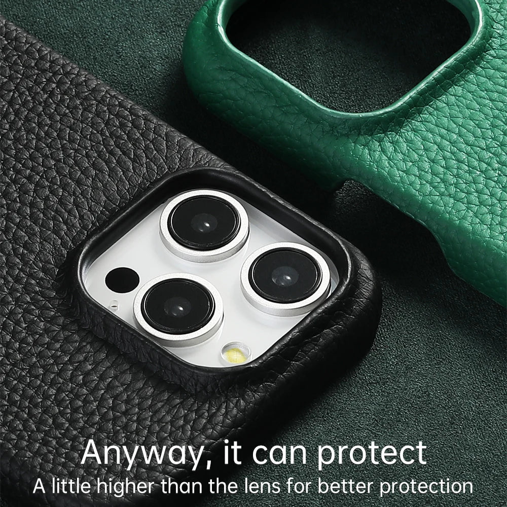 Leather Phone Case for Iphone 15 or 16 - Jali - #product_type