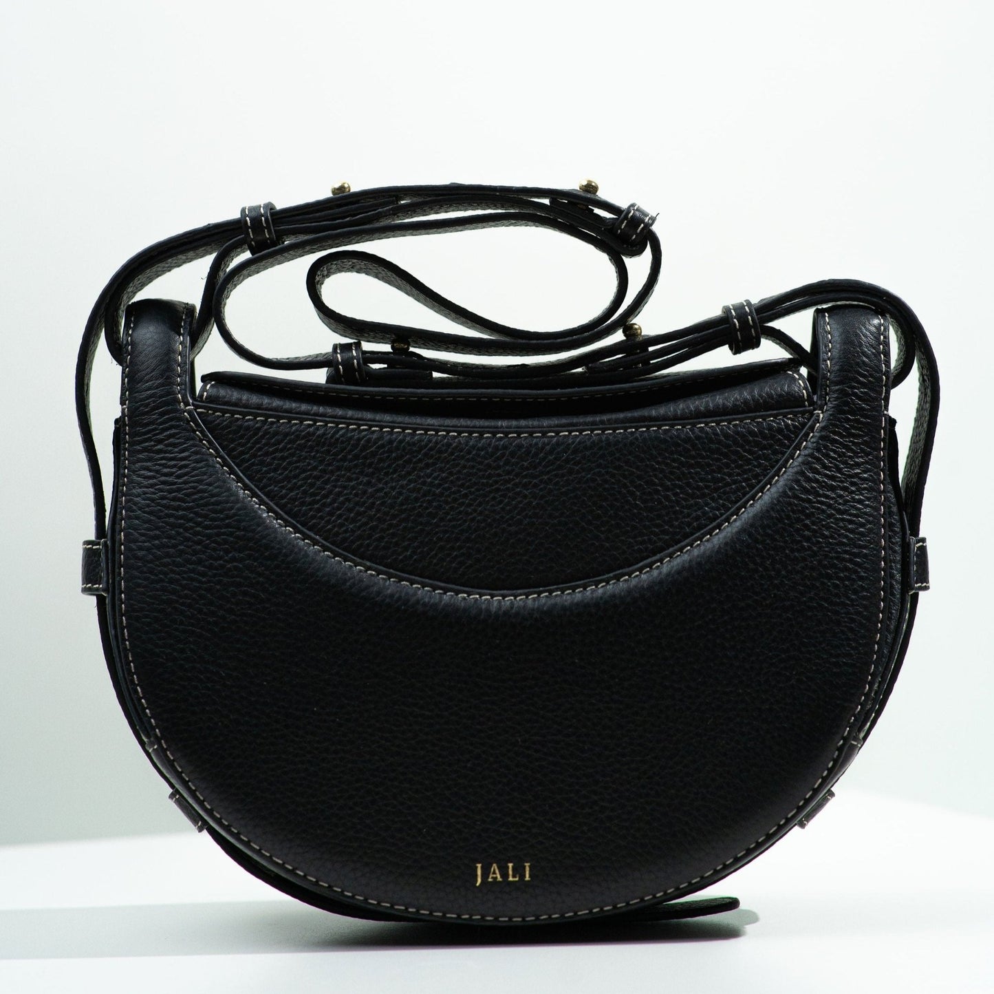 La Frida bag - Black - Jali - Australia - hobo bags – leather – goods - size - medium - gift