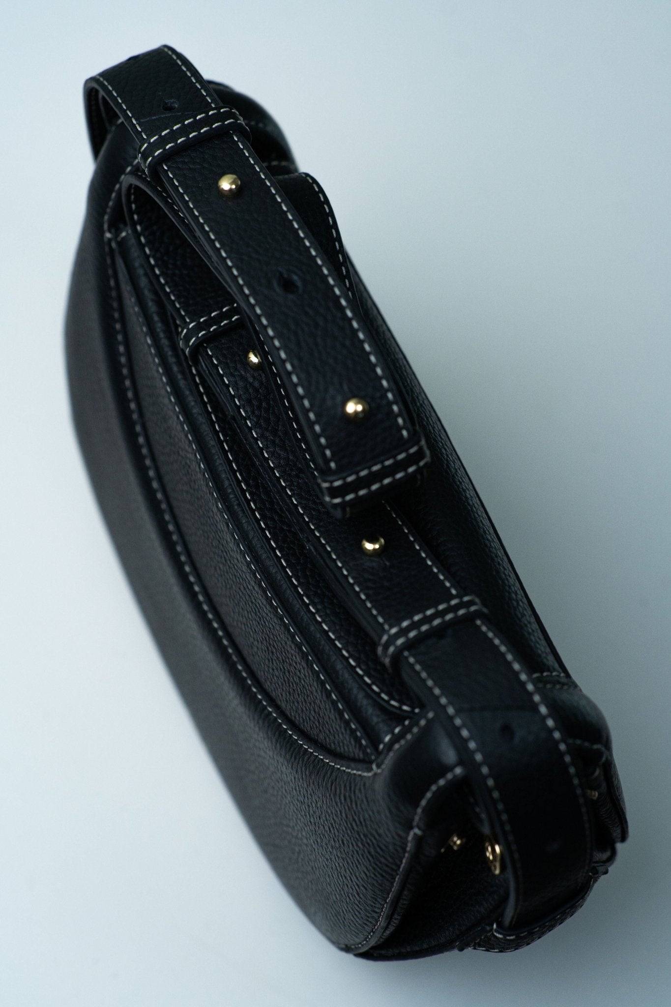 La Frida bag - Black - Jali - Australia - hobo bags – leather – goods - size - medium - top