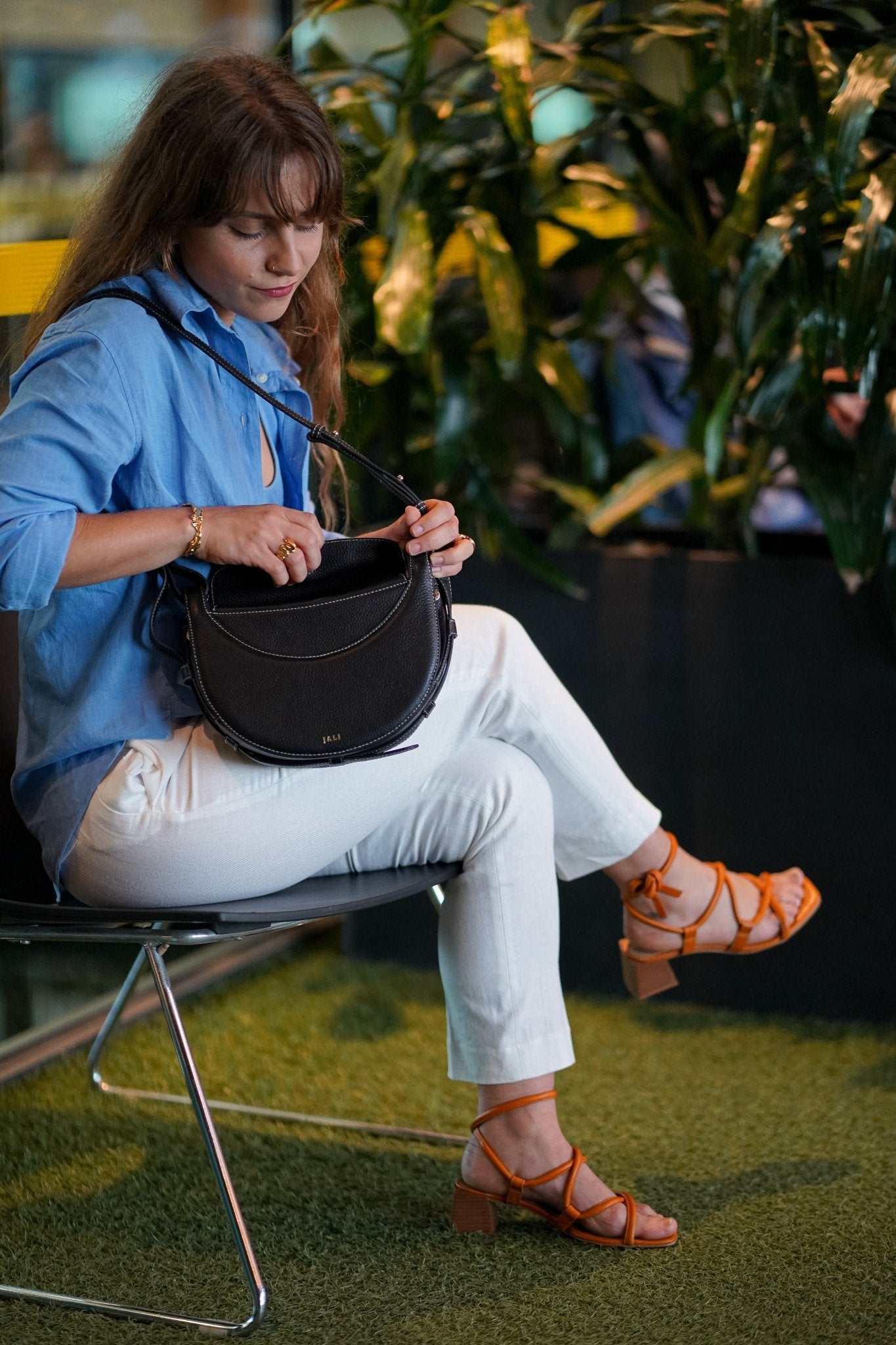 La Frida Black - Hobo Bag - JALI