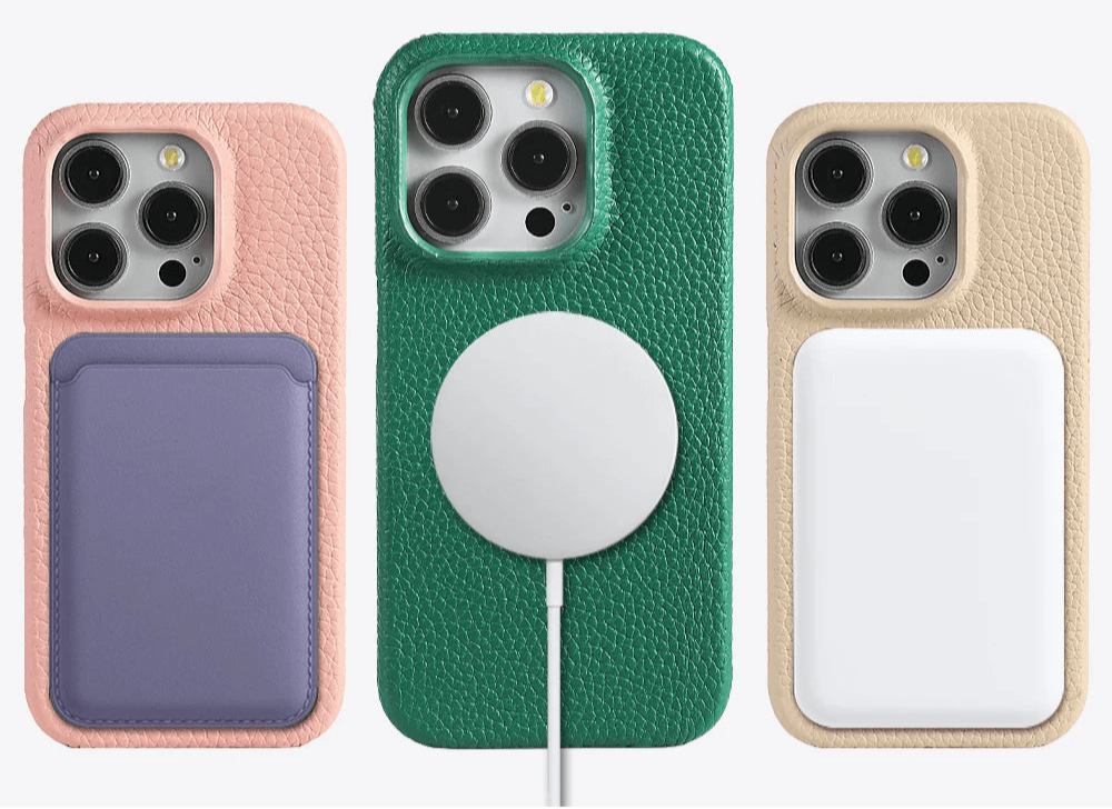 Leather Phone Case for Iphone 15 or 16 - Jali - #product_type