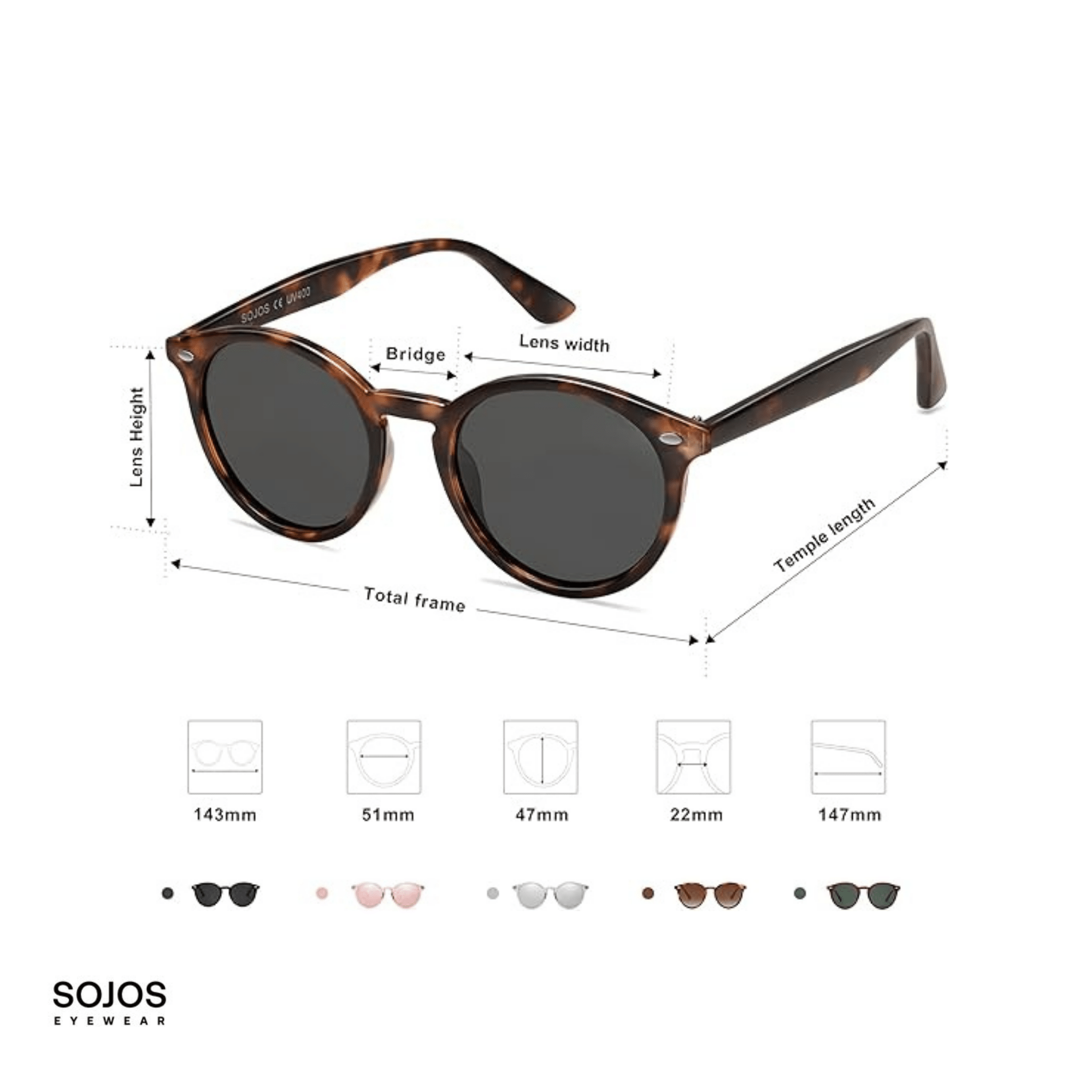 Men's Sunnies - Rt Round - JALI - product_type