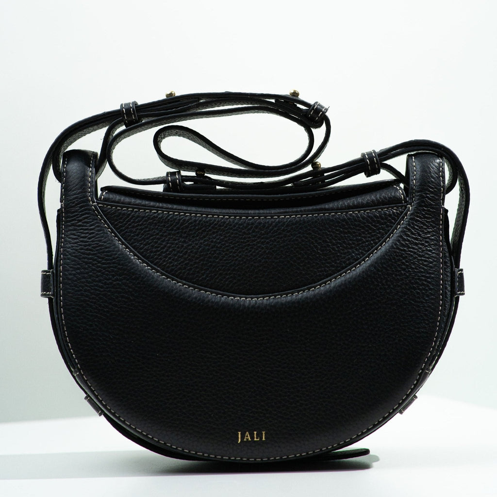 La Frida bag - Black - Jali - Australia - hobo bags – leather – goods - size - medium - gift