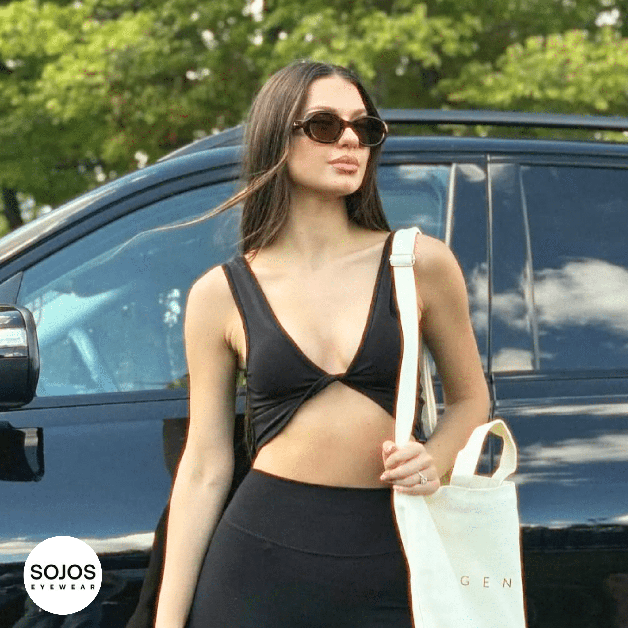 Retro Oval Sunglasses - UV400 Protection Eyewear - JALI - #product_type