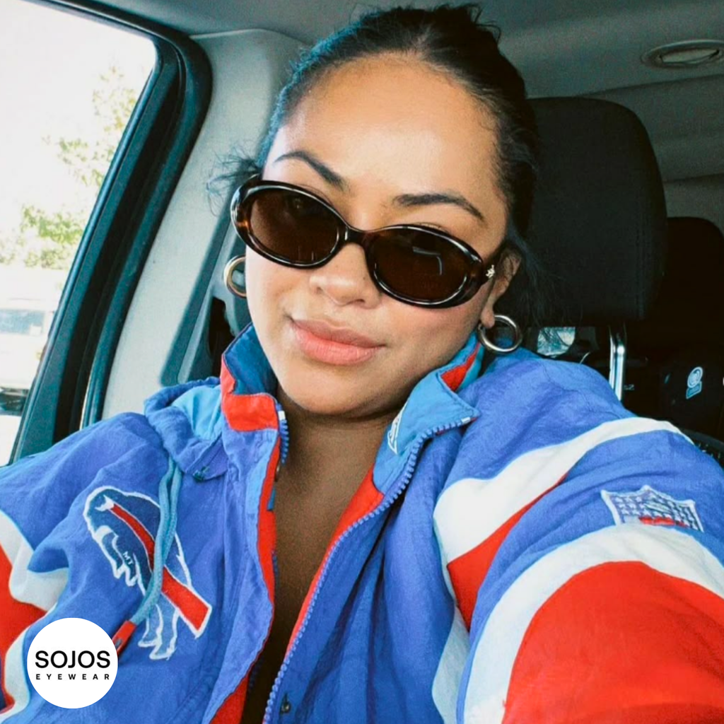 Retro Oval Sunglasses - UV400 Protection Eyewear - JALI - #product_type