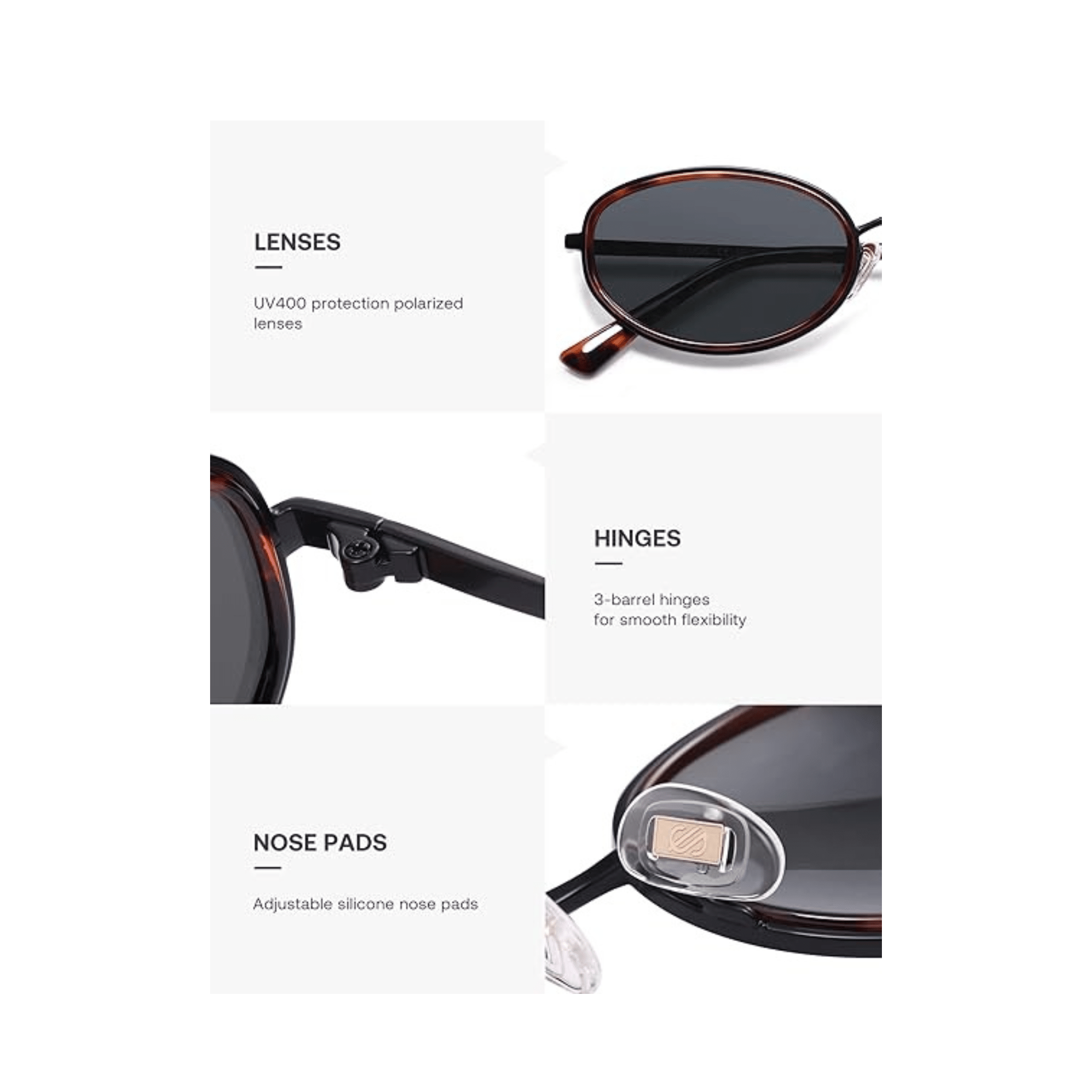 Vintage Oval SOJOS sunnies - JALI - product_type